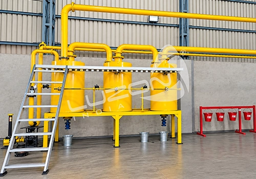 Continuous Tyre Recycling Plant